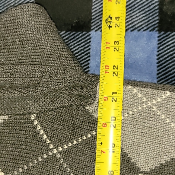 Y2k. John Galt. Argyle. Crewneck pullover. Cotton blend. Like-new. Men's medium - Picture 9 of 16